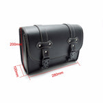 Borse da sella per moto Borsa portaoggetti in pelle Borse laterali in pelle PU, PU Leather Side Pouch Bags