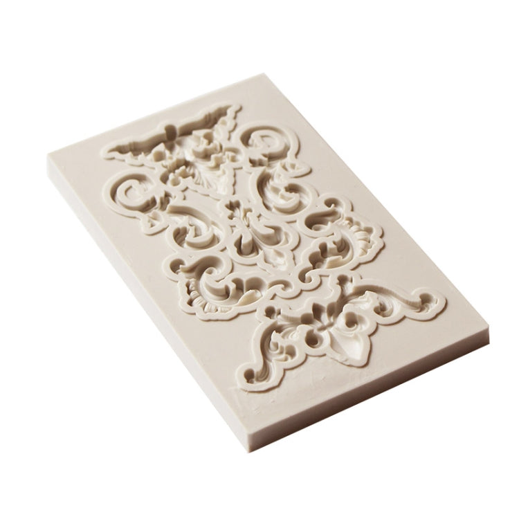 Stampo in silicone per bordo da 2 pezzi, stampo per fondente, strumenti per decorare torte, stampo per cioccolato, Border Silicone Mold