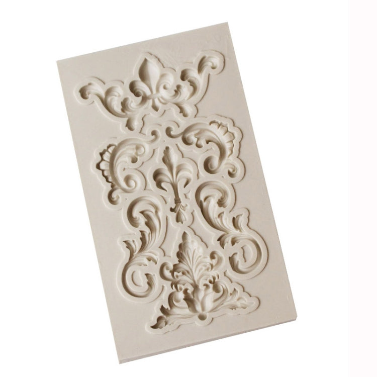 Stampo in silicone per bordo da 2 pezzi, stampo per fondente, strumenti per decorare torte, stampo per cioccolato, Border Silicone Mold