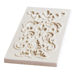 Stampo in silicone per bordo da 2 pezzi, stampo per fondente, strumenti per decorare torte, stampo per cioccolato, Border Silicone Mold