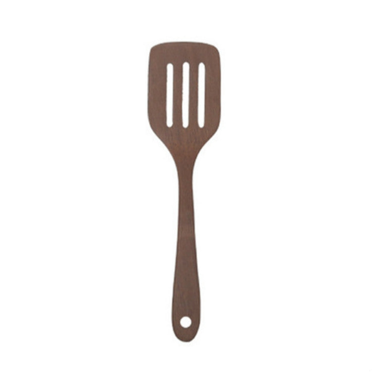 Utensili da cucina con spatola in legno, ali di pollo non verniciate, manico lungo, Large Spatula, Large vegetable Spatula, Oblique Spade, Square Curved Spade, 3 Square Curved Spade