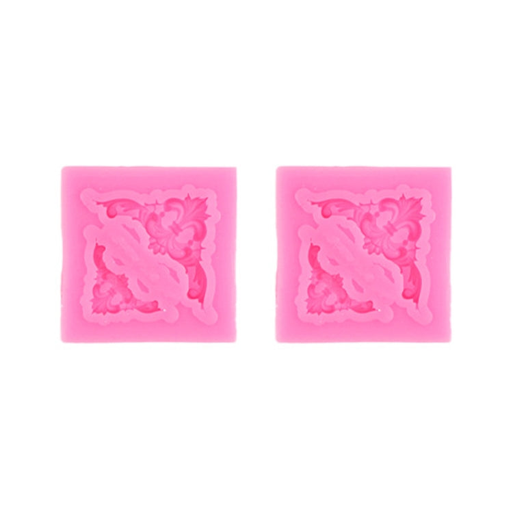 Stampo in silicone per torta fondente cornice 2 pezzi