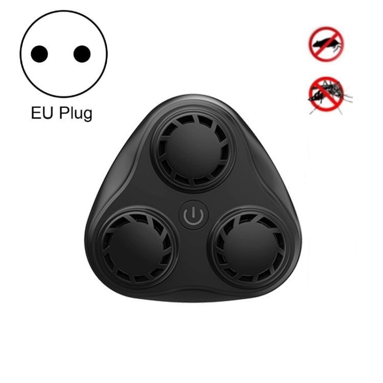 BG310 Repellente per topi/repellente per insetti/repellente per zanzare a conversione automatica di frequenza a 3 corni, US Plug 110V, EU Plug 220V, AU Plug 220V, UK Plug 220V, JP Plug 110V