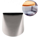 Ugello in acciaio inossidabile Ugelli per tubazioni di glassa Crema per decorare torte Punta per pasticceria Fondente Strumenti per torte fai da te, Cream Cake Pastry Tip Mouth