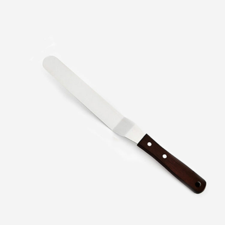 Set spatole da torta 3 pezzi con manico in legno