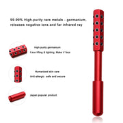 30 Massaggio al germanio Beauty Stick Roller Strumento di bellezza a forma di V Massaggiatore facciale Consegna a colori casuale, 30 Germanium