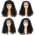 Copricapo per parrucca con fascia per capelli. Copricapo per parrucca in fibra chimica, Black Hair Band 1B#O, Stars And Stripes Headband 1B#H, Leopard Headband 1B#G, Flower Hair Band 1B#C, 1B#XC, 4#XK, 27#XB, 33#XG, 613#O, 613#A, 613#G, 613#XC