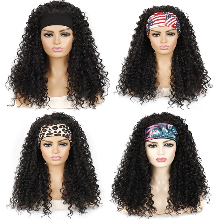 Copricapo per parrucca con fascia per capelli. Copricapo per parrucca in fibra chimica, Black Hair Band 1B#O, Stars And Stripes Headband 1B#H, Leopard Headband 1B#G, Flower Hair Band 1B#C, 1B#XC, 4#XK, 27#XB, 33#XG, 613#O, 613#A, 613#G, 613#XC