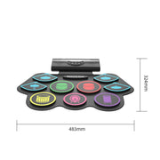 MD862M Batteria Bluetooth per principianti Impara a suonare la batteria elettronica portatile, MD862M