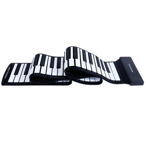MIDI88 Pianoforte pieghevole a 88 tasti arrotolato a mano Tastiera morbida MIDI professionale Piano elettronico portatile per esercitazione simulata, 88-Key