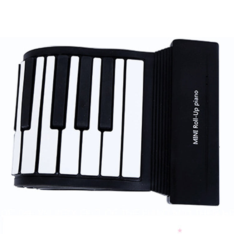 MIDI88 Pianoforte pieghevole a 88 tasti arrotolato a mano Tastiera morbida MIDI professionale Piano elettronico portatile per esercitazione simulata, 88-Key