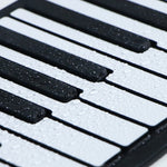 MIDI88 Pianoforte pieghevole a 88 tasti arrotolato a mano Tastiera morbida MIDI professionale Piano elettronico portatile per esercitazione simulata, 88-Key