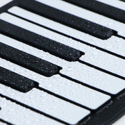 MIDI88 Pianoforte pieghevole a 88 tasti arrotolato a mano Tastiera morbida MIDI professionale Piano elettronico portatile per esercitazione simulata, 88-Key