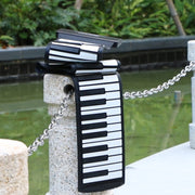 MIDI88 Pianoforte pieghevole a 88 tasti arrotolato a mano Tastiera morbida MIDI professionale Piano elettronico portatile per esercitazione simulata, 88-Key