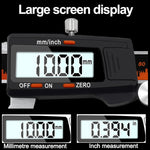 Calibro a corsoio elettronico ad alta precisione con display digitale, corpo in plastica, 0-150 mm, 2 Units of mm/inch, 3 Units of mm/in/f