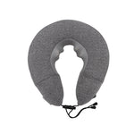 PL60 Massaggiatore per il collo Cuscino per massaggio cervicale della colonna vertebrale Cuscino per collo gonfiabile a forma di U per uso domestico, PL60