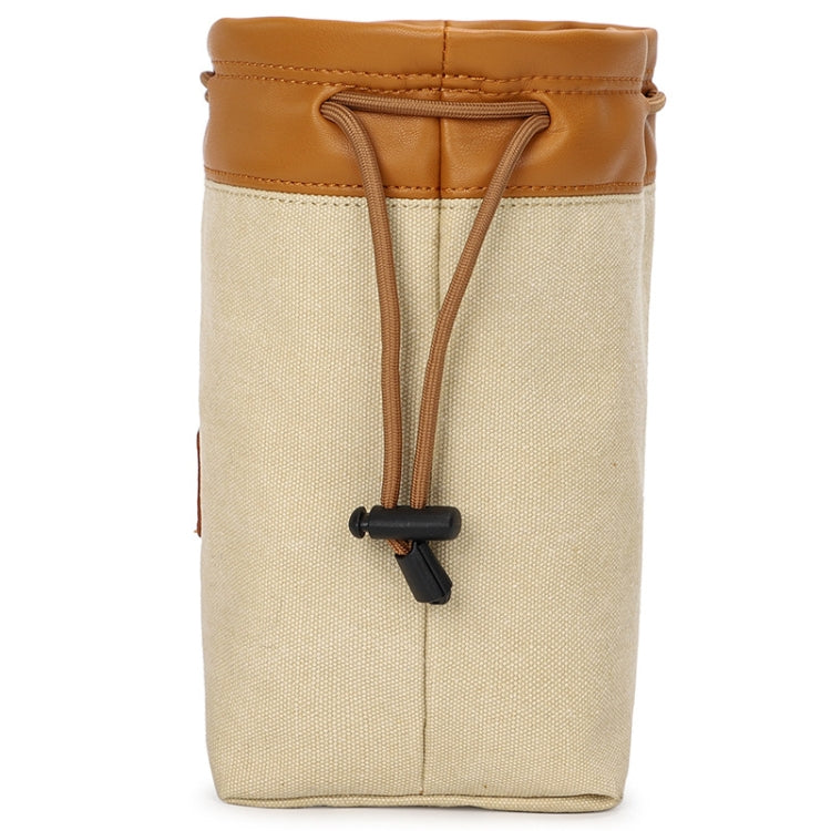S.C.COTTON Fodera Borsa Protezione digitale impermeabile Borsa per obiettivi SLR portatile Borsa per micro fotocamera singola Borsa fotografica, Beige L, Carbon Black L, Gray L, Beige M, Carbon Black M, Gray M, Beige S, Carbon Black S, Gray S