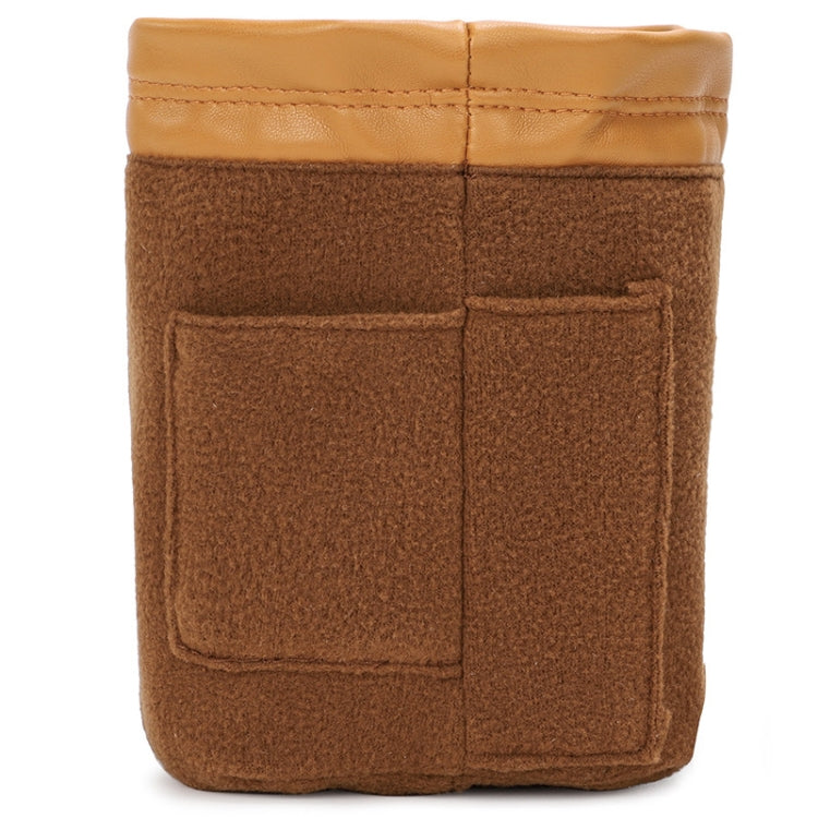 S.C.COTTON Fodera Borsa Protezione digitale impermeabile Borsa per obiettivi SLR portatile Borsa per micro fotocamera singola Borsa fotografica, Beige L, Carbon Black L, Gray L, Beige M, Carbon Black M, Gray M, Beige S, Carbon Black S, Gray S