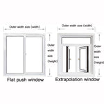 Finestra Antivento Pellicola Calda Perdite D'aria Interna Isolamento A Doppio Strato Insonorizzato, 1.0x1.0M, 1.2x0.8M, 1.2x1.0 M, 1.2x1.2M, 1.2x1.5M, 1.2x2.0M, 1.3x1.5M, 1.4x1.8M, 1.5x1.0M, 1.5x1.5M, 1.5x1.8M, 1.5x2.0M, 1.6x1.2, 1.6x1.4M, 1.6x1.6M    ...