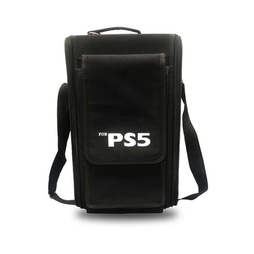 Borsa a tracolla singola per custodia da viaggio con maniglia per console di gioco N8002 per PS5, Single Shoulder Handbag