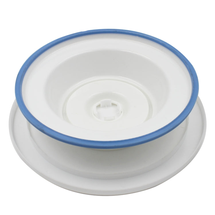 Utensili da forno Spatola in plastica Bordo antiscivolo Piatto girevole per decorazione torte