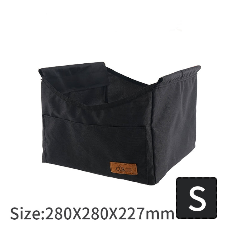 CLS Borsa da appendere per tavolo da picnic pieghevole per esterni Borsa da appendere portatile invisibile per riporre oggetti, Stile:, Small Pocket, Large Pocket, Black Table + Small Pocket, Table Small + Small Pocket, Table Medium + Large Pocket