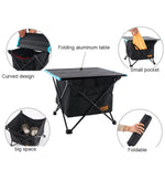 CLS Borsa da appendere per tavolo da picnic pieghevole per esterni Borsa da appendere portatile invisibile per riporre oggetti, Stile:, Small Pocket, Large Pocket, Black Table + Small Pocket, Table Small + Small Pocket, Table Medium + Large Pocket