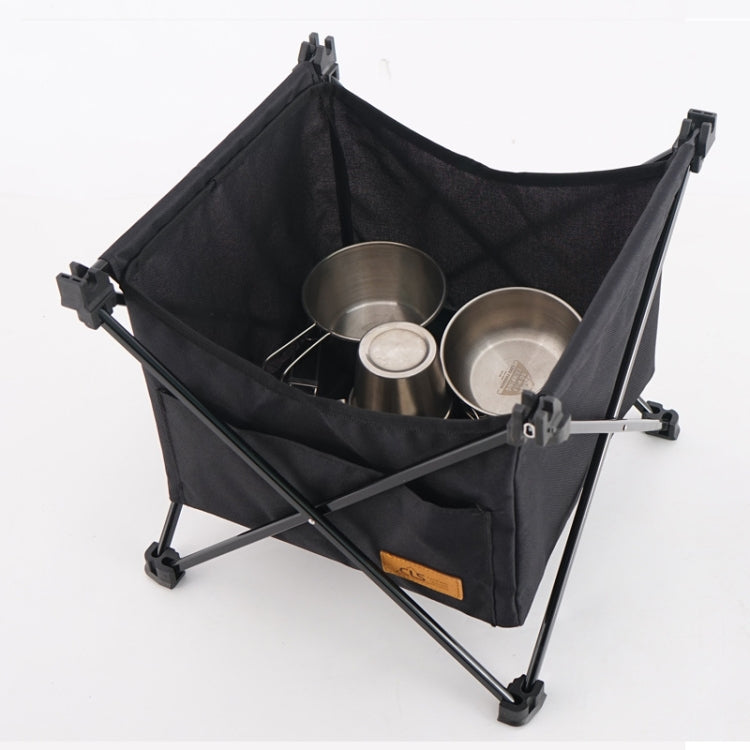 CLS Borsa da appendere per tavolo da picnic pieghevole per esterni Borsa da appendere portatile invisibile per riporre oggetti, Stile:, Small Pocket, Large Pocket, Black Table + Small Pocket, Table Small + Small Pocket, Table Medium + Large Pocket