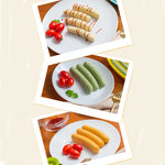 Stampo rotondo in silicone per salsicce e hot dog 26x26 cm