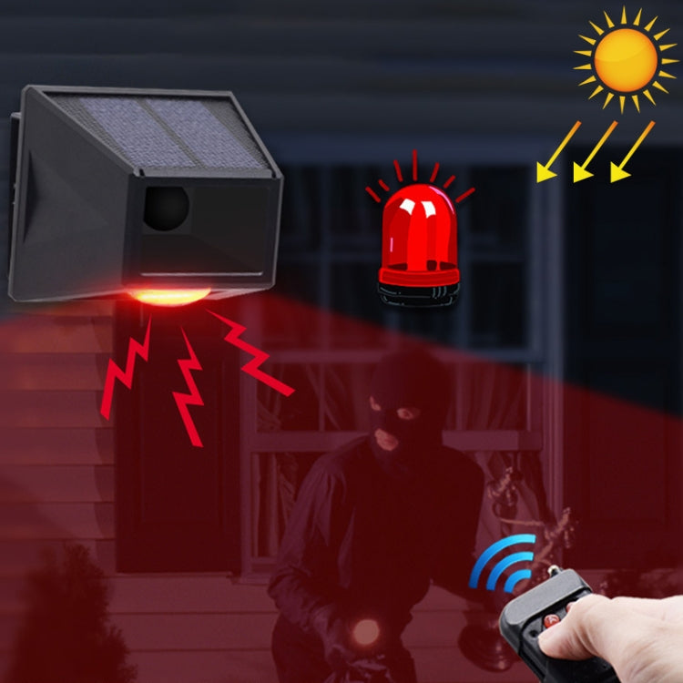 Allarme solare senza fili N911F 129dB con sensore corpo