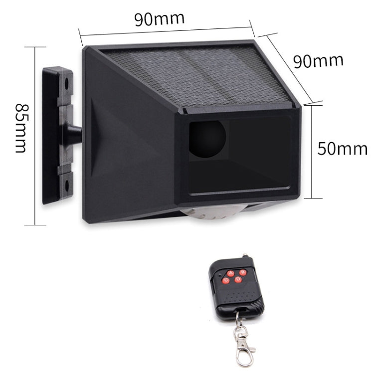 Allarme solare senza fili N911F 129dB con sensore corpo