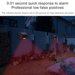 Allarme solare senza fili N911F 129dB con sensore corpo