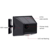 N911F 129dB Telecomando senza fili Allarme luminoso sonoro a induzione solare del corpo umano, N911F