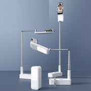 Staffa pieghevole 1,3 m con luce LED per trasmissione wireless