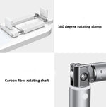 Staffa pieghevole 1,3 m con luce LED per trasmissione wireless