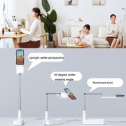 Staffa pieghevole 1,3 m con luce LED per trasmissione wireless