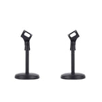 Supporto microfono da tavolo 2 pezzi per microfoni 25-28 mm