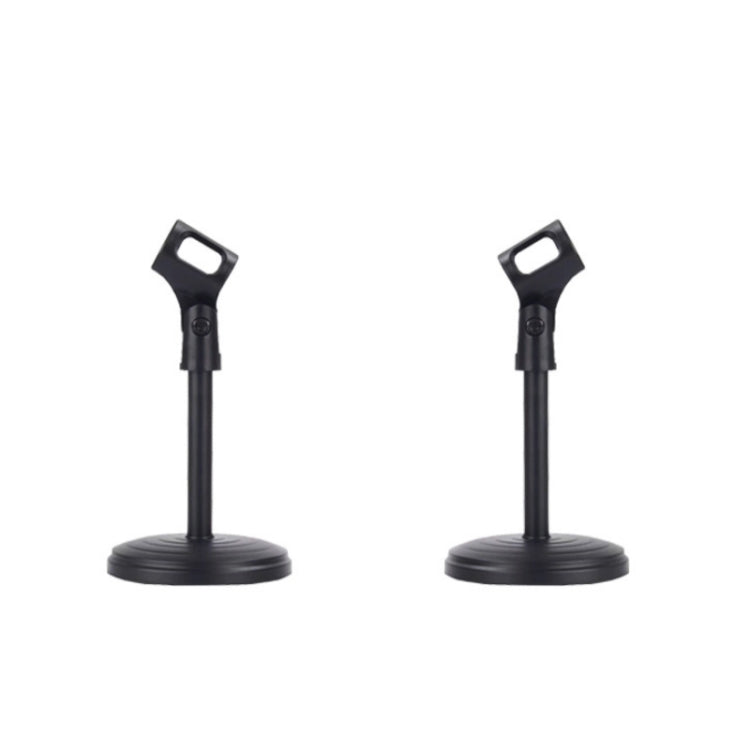 Supporto microfono da tavolo 2 pezzi per microfoni 25-28 mm
