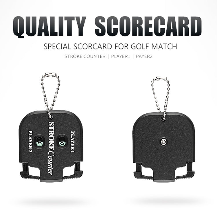 Dispositivo di punteggio PGM Square Golf Dispositivo di conteggio a doppio quadrante, Double Dial
