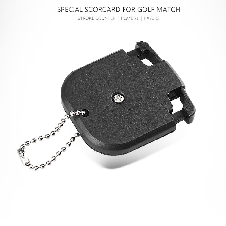 Dispositivo di punteggio PGM Square Golf Dispositivo di conteggio a doppio quadrante, Double Dial