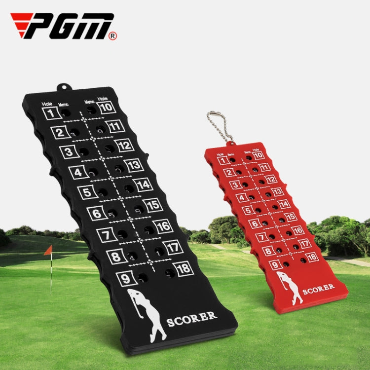 PGM 2 PCS Dispositivo di punteggio da golf Dispositivo di punteggio quadrato a 18 buche Accessori da golf, colore casuale Deilvery, 18 Hole Square