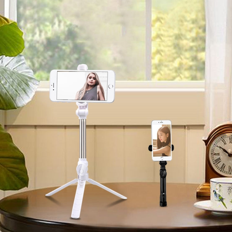 Treppiede Bluetooth XT10 con selfie stick per smartphone