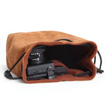 S.C.COTTON Liner Antiurto Protezione digitale Borsa per obiettivi SLR portatile Borsa per micro fotocamera singola, Square Khaki L, Square Blue L, Square Gray L, Square Brown L, Square Black L, Square Khaki M, Square Blue M, Square Gray M, Square Brown...