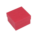 Confezione regalo per imballaggio di gioielli in argento squisito da 3 pezzi, consegna colore casuale, (5x5cm Square Box), (7.5x7.5cm Square Box)