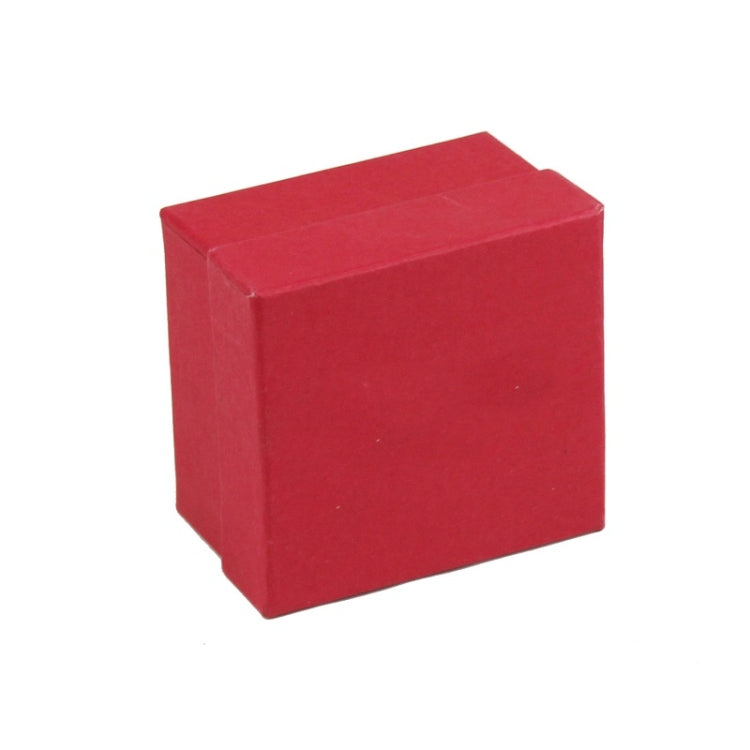Confezione regalo per imballaggio di gioielli in argento squisito da 3 pezzi, consegna colore casuale, (5x5cm Square Box), (7.5x7.5cm Square Box)