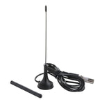 Antenna FM con amplificatore segnale TV DVB-T cavo 3m