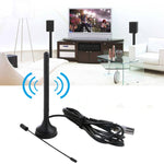 Antenna FM con amplificatore segnale TV DVB-T cavo 3m