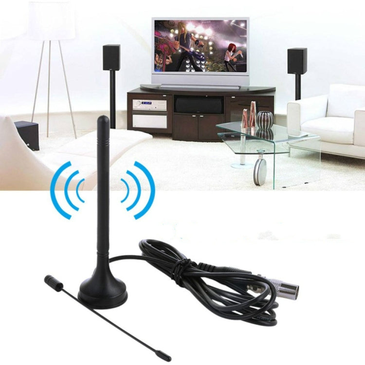 Antenna FM con amplificatore segnale TV DVB-T cavo 3m