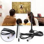 Antenna FM con amplificatore segnale TV DVB-T cavo 3m