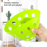 2 set giocattolo per bambini palla catapulta kit da gioco con palla rimbalzante all'aperto genitore-figlio, consegna colore casuale, Bouncy Ball Game Kit